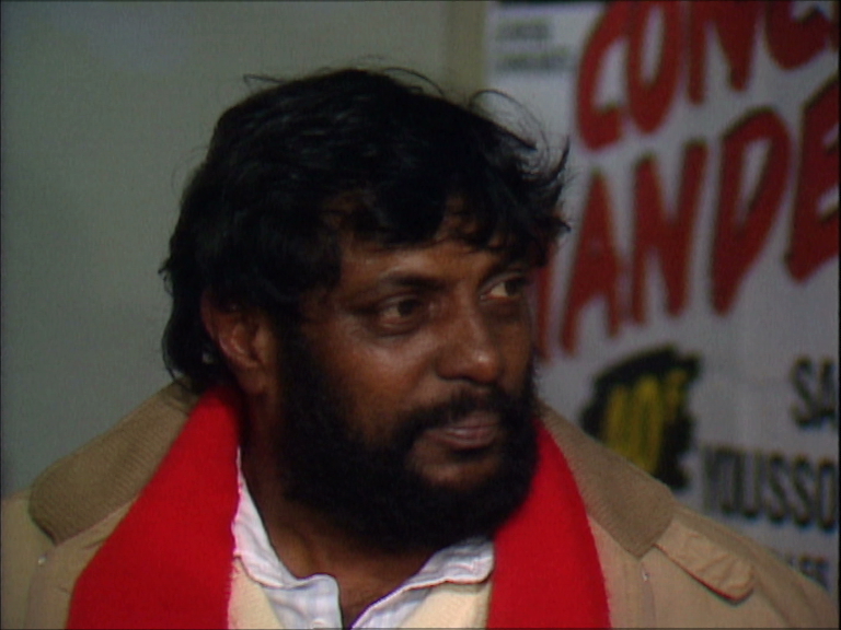 RÉCEPTION D'INDRES NAIDOO AU PCF - 7 MAI 1986